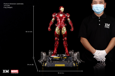 Preview: XM Studios SIron Man Suit-Up (Ver A)